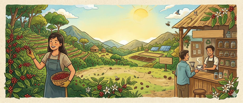 サステナブルコーヒーのイメージ